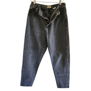 Vintage 90s Northwest Blue black denim 28x32‎